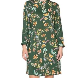 Anthropologie Velvet Graham & Spencer Women's Mini Dress Retro floral print